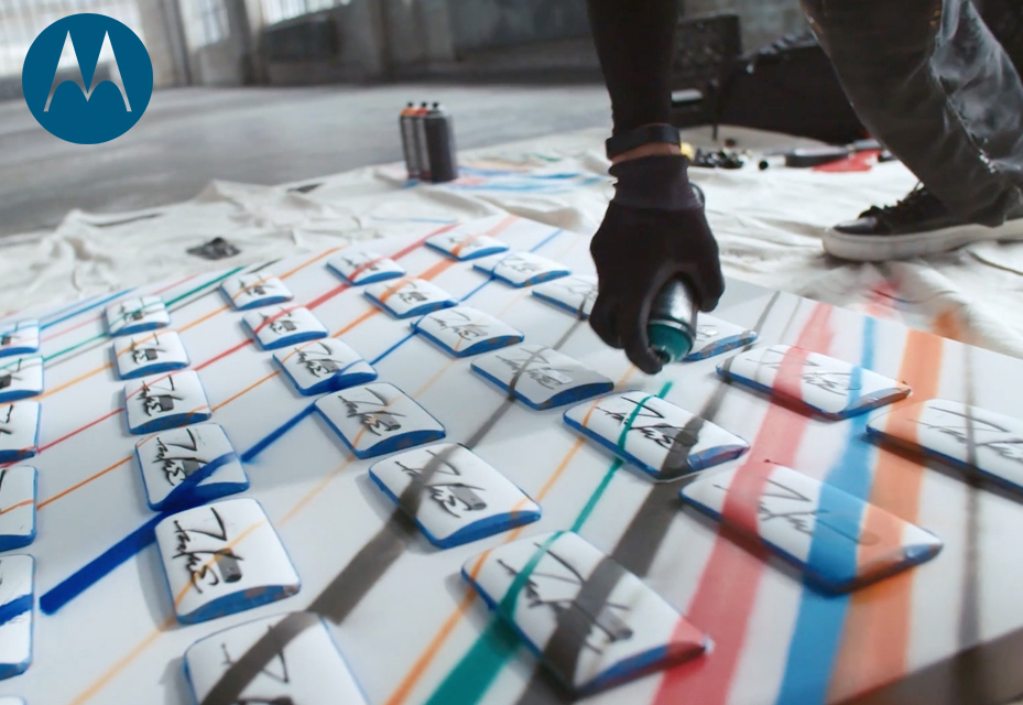 Futura And Moto X: Graffiti And Tech Meet Via Text