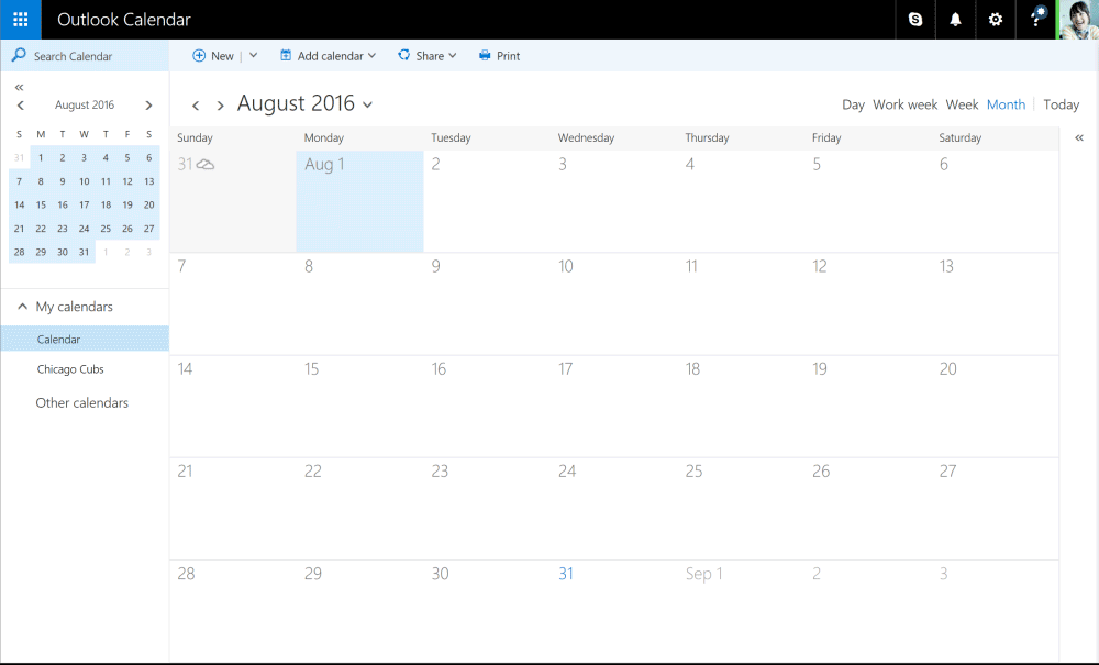 Follow the Summer Games in Rio with the new Outlook Interesting calendar feature