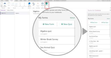 New educator-focused features in Microsoft Forms