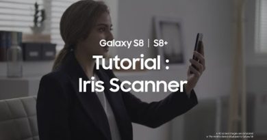 Samsung Galaxy S8: Tutorial - Iris Scanner