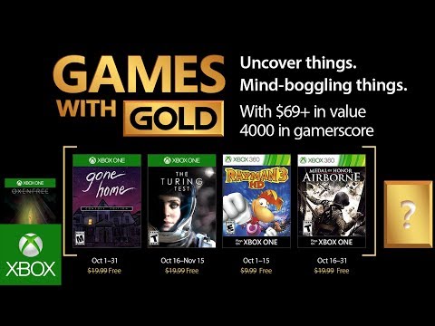 Xbox - October 2017 Games with Gold