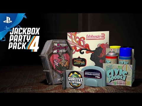 The Jackbox Party Pack 4 - Launch Trailer | PS4