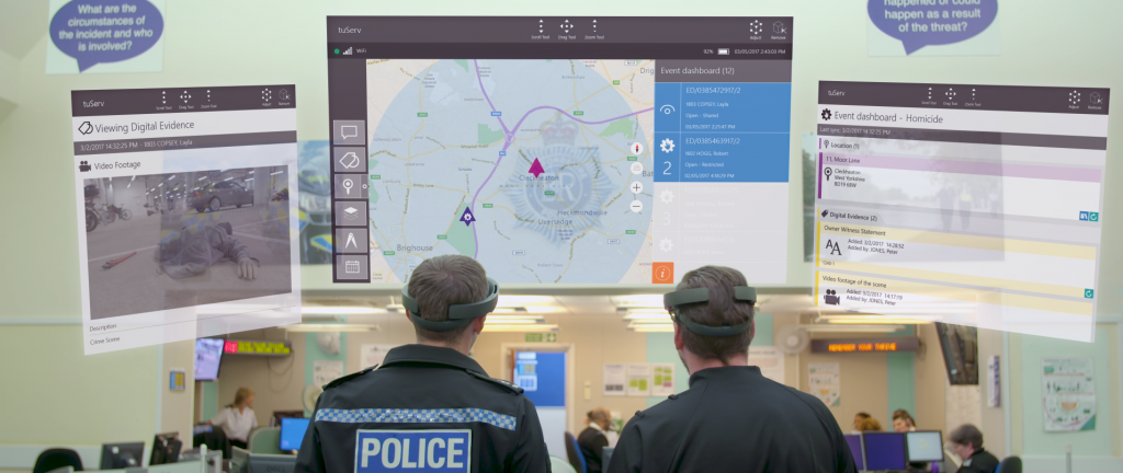 Black Marble uses Microsoft HoloLens to help revolutionise Crime Scene Investigation with tuServ