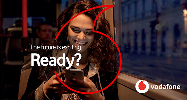 The future is exciting. Ready?: Discover a new outlook at Vodafone UK!