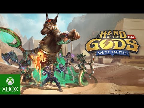 Hand of the Gods: SMITE Tactics Closed Beta Trailer