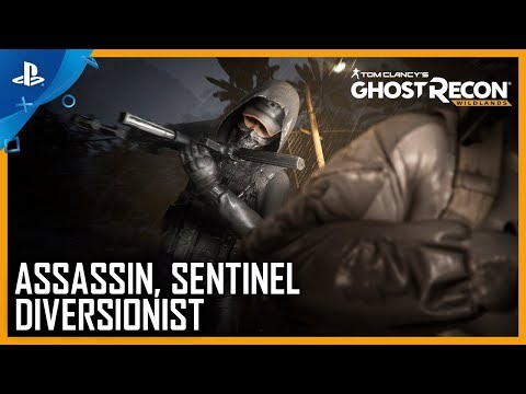 Tom Clancy’s Ghost Recon Wildlands - Ghost War Classes: Assassin, Sentinel, Diversionist | PS4