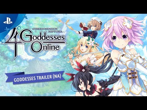 Cyberdimension Neptunia: 4 Goddesses Online - Goddesses Trailer | PS4