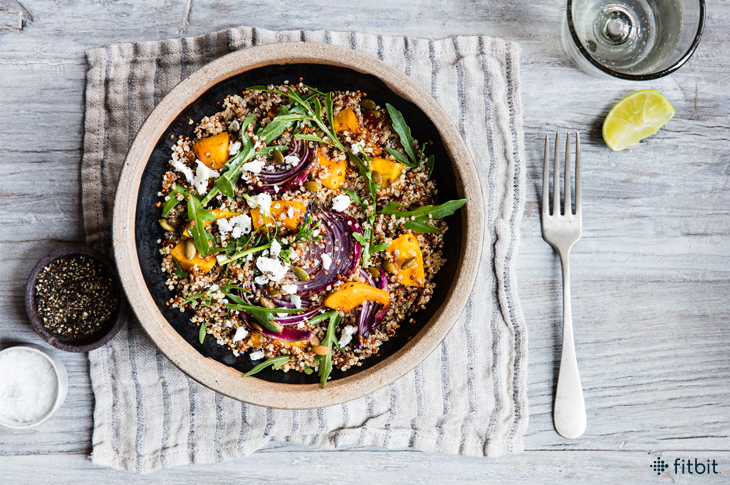 Healthy Recipe: Quinoa Salad with Winter Squash & Feta
