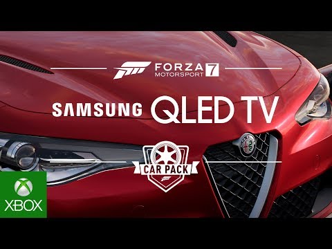 Forza Motorsport 7 Samsung QLED TV Car Pack