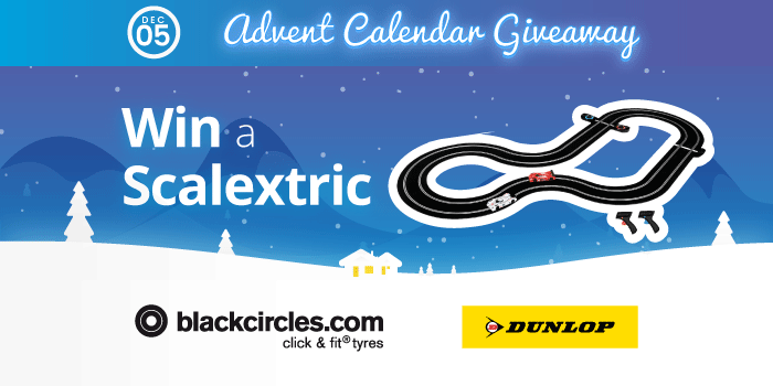 ADVENT COMPETITION DAY 5: Win a Scalextric Set