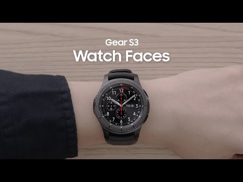Samsung Gear S3: Tutorial - Watch Faces