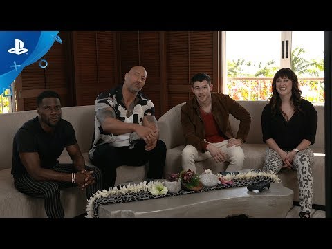 Knowledge is Power - The Jumanji Cast Plays PlayLink! | PS4