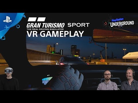 GT Sport PS VR Gameplay | PS Underground