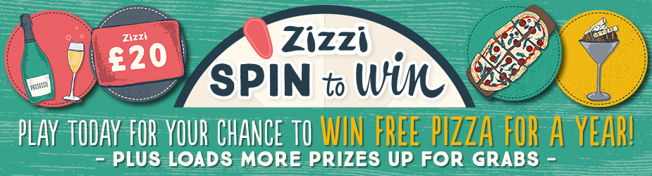 COMPETITION: Win Zizzi Pizza for a year & other prizes