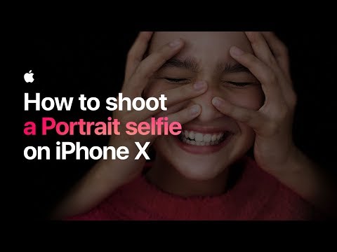 How to shoot a Portrait selfie on iPhone X — Apple