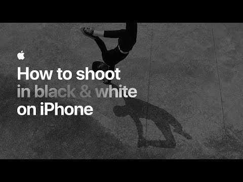 How to shoot in black & white on iPhone — Apple
