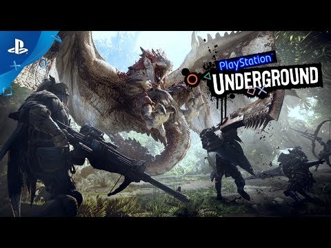 Huntin' Monsters in Monster Hunter: World | PlayStation Underground Live