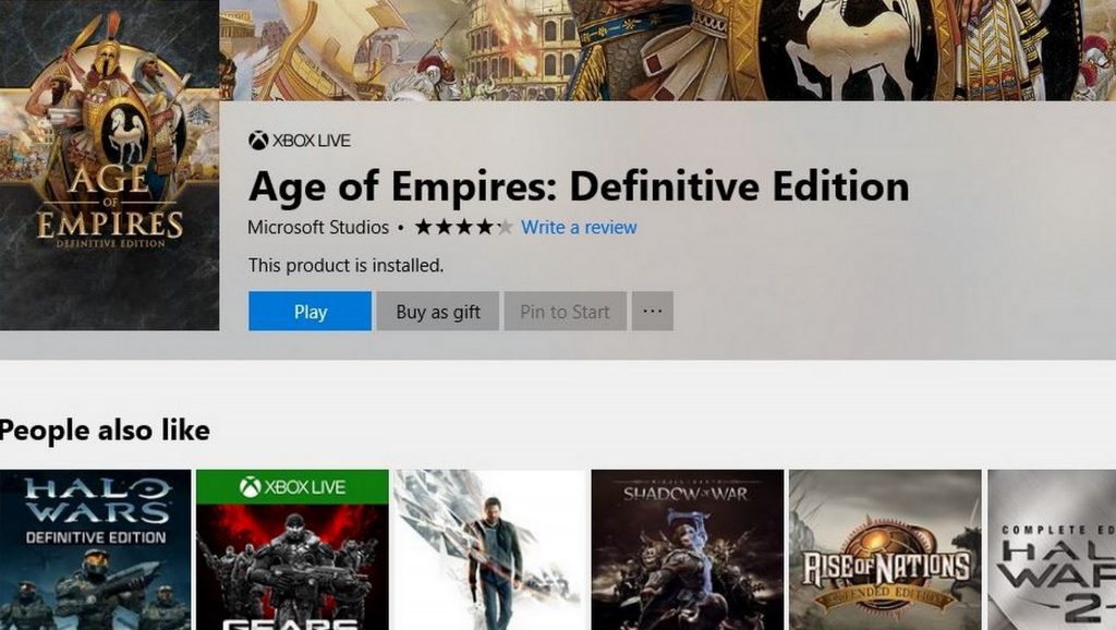 Microsoft Store announces PC digital game gifting