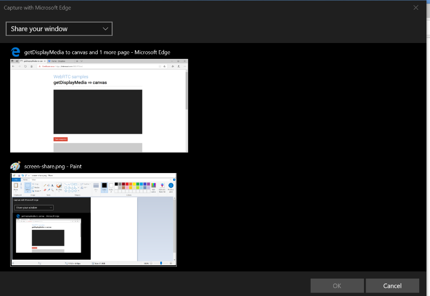 Bringing Screen Capture to Microsoft Edge with the Media Capture API
