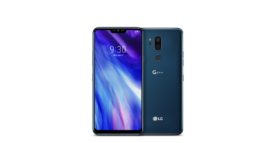 O2 to be exclusive UK mobile network stockist of new LG G7 ThinQ in Moroccan Blue