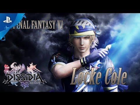 Dissidia FInal Fantasy NT - Locke Character Trailer | PS4