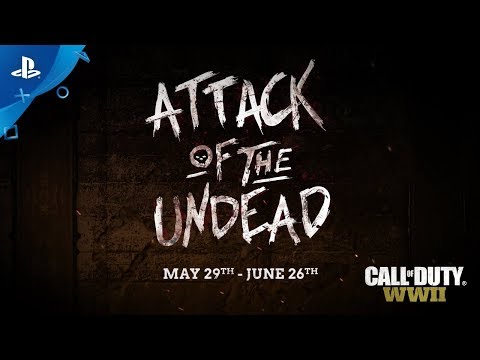 Call of Duty: WWII — 'Attack of the Undead!' Community Event Trailer | PS4