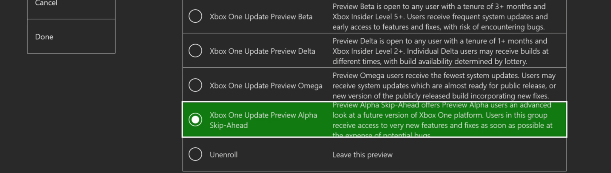 Xbox One Update Preview: Try Out Even Earlier Builds with the New “Alpha – Skip Ahead” Ring, Coming Soon
