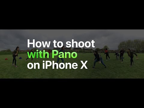 iPhone X — How to shoot with Pano — Apple