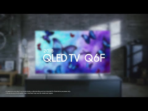 Samsung QLED TV : 2018 Q6F 4K UHD HDR TV