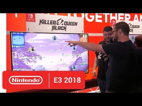 Killer Queen Black Gameplay Demo - Nintendo Treehouse: Live | E3 2018