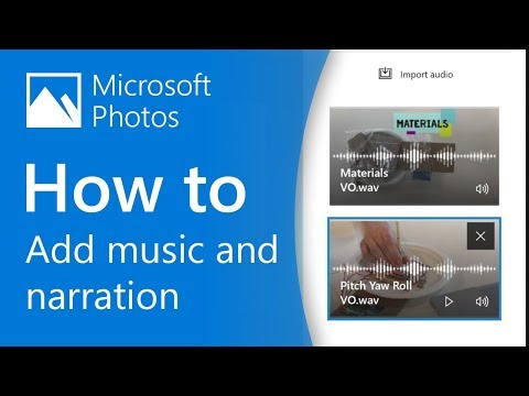 Video Editing in Microsoft Photos | Narration and Music