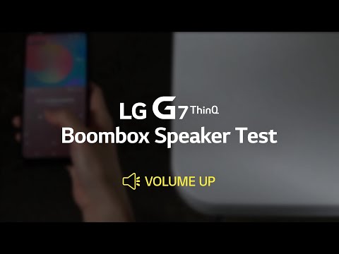 LG G7 ThinQ: Boombox Speaker Test