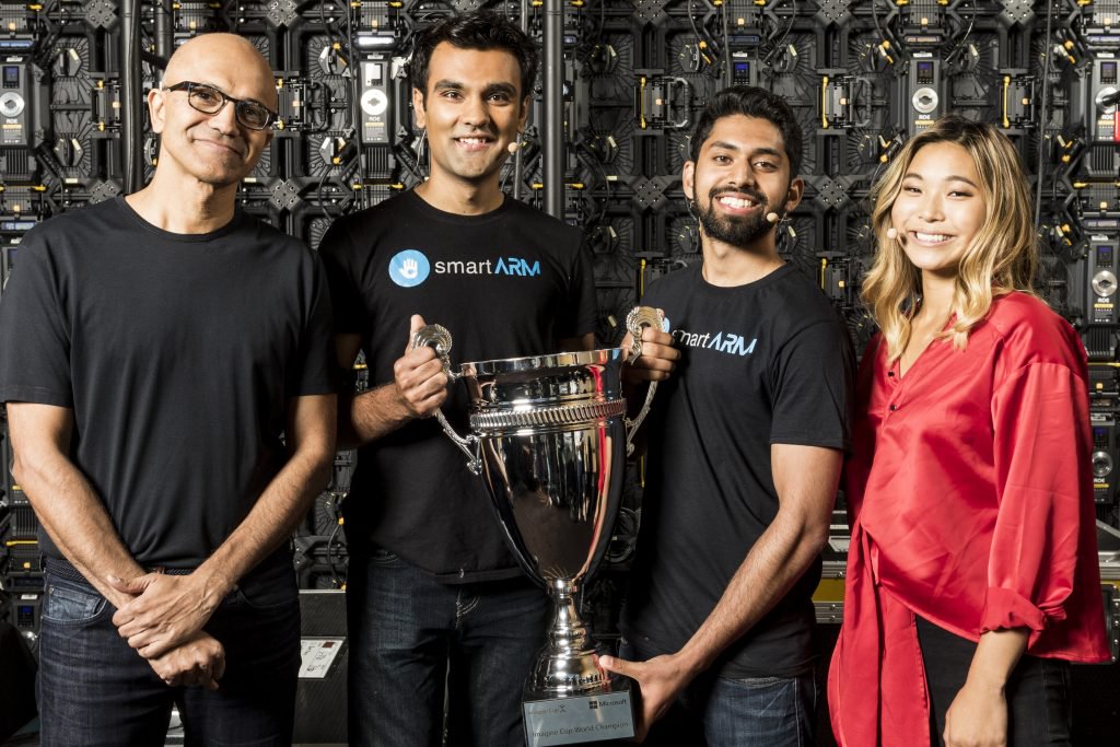 Meet your 2018 Imagine Cup champions – smartARM of Canada!