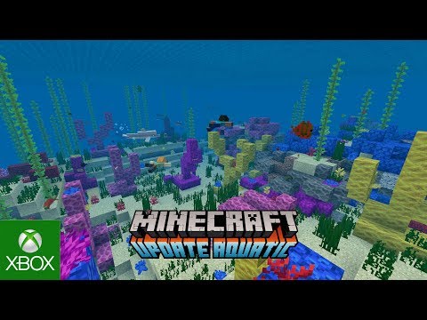 Minecraft Update Aquatic is now live!