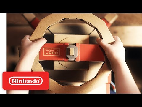 First Look at Nintendo Labo - Toy-Con 3: Vehicle Kit