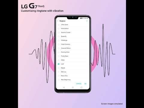 LG G7 ThinQ: Additional Tutorial (Ringtone with Vibration)