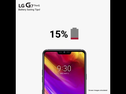 LG G7 ThinQ: Additional Tutorial (Battery Saving Tips)