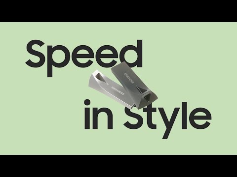 Samsung USB Flash Drive BAR Plus: Speed in Style