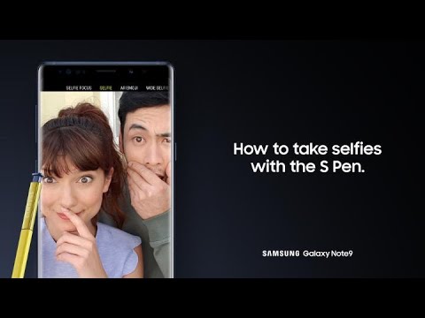 Galaxy Note9: How to take selfies with the S Pen