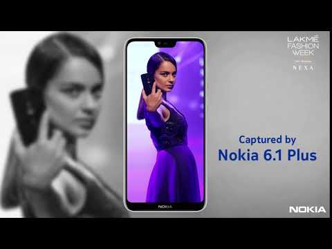 Nokia 6.1 Plus the Showstopper at Lakme Fashion Week