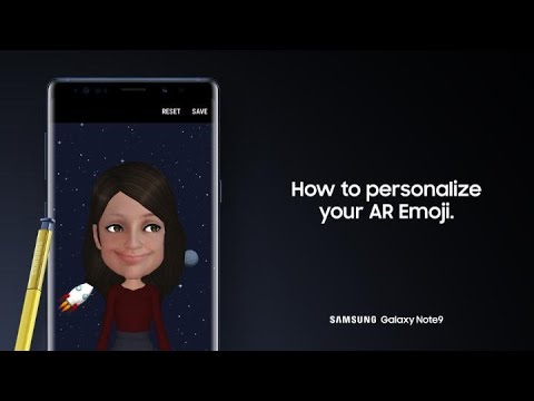 Galaxy Note9: How to personalize your AR Emoji