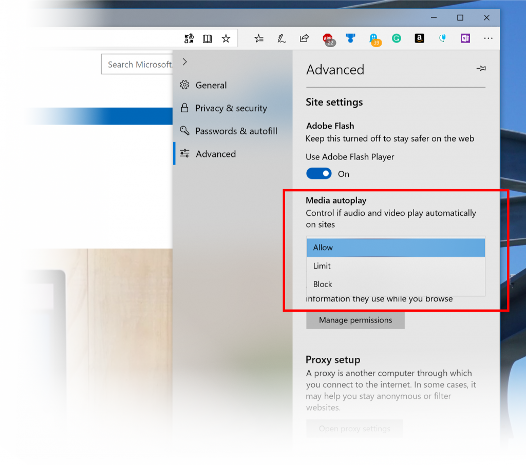 What’s new in Microsoft Edge in the Windows 10 October 2018 Update