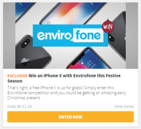 Win an iPhone X