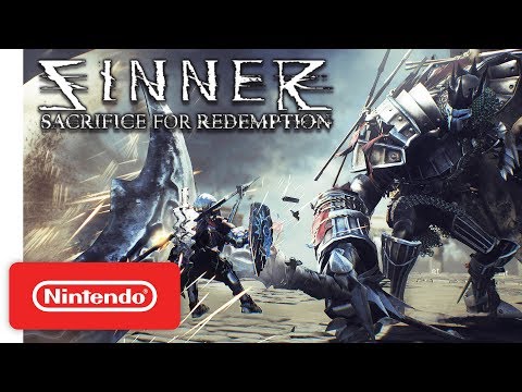 SINNER: Sacrifice for Redemption - Launch Trailer - Nintendo Switch