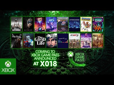 X018 - Xbox Game Pass (16 Titles Announced!)