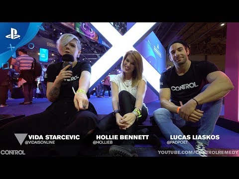 Control - EGX 2018: Hollie Bennett interview with Lucas Liaskos & Vida Starčević | PS4