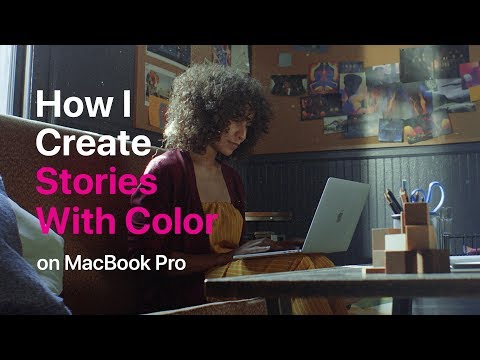 Holiday — How I Create Stories with Color on MacBook Pro — Apple