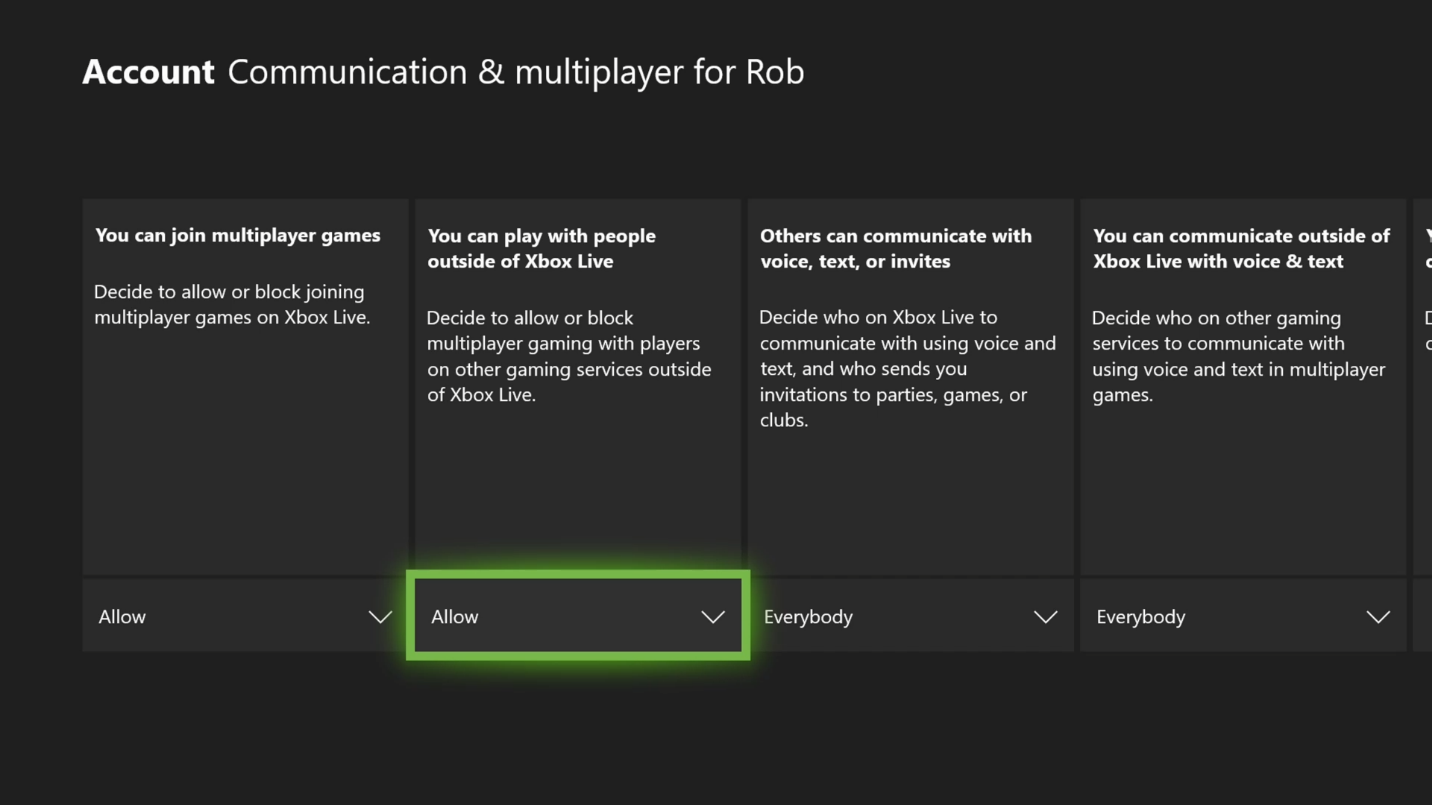 Family Settings on Xbox Provide Fun, Positive Gaming; New Tools for Cross-Play Now Available