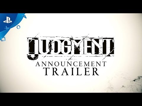 Judgment - Announcement Trailer | PS4