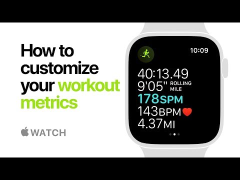 Apple Watch Series 4 — How to customize your workout metrics — Apple